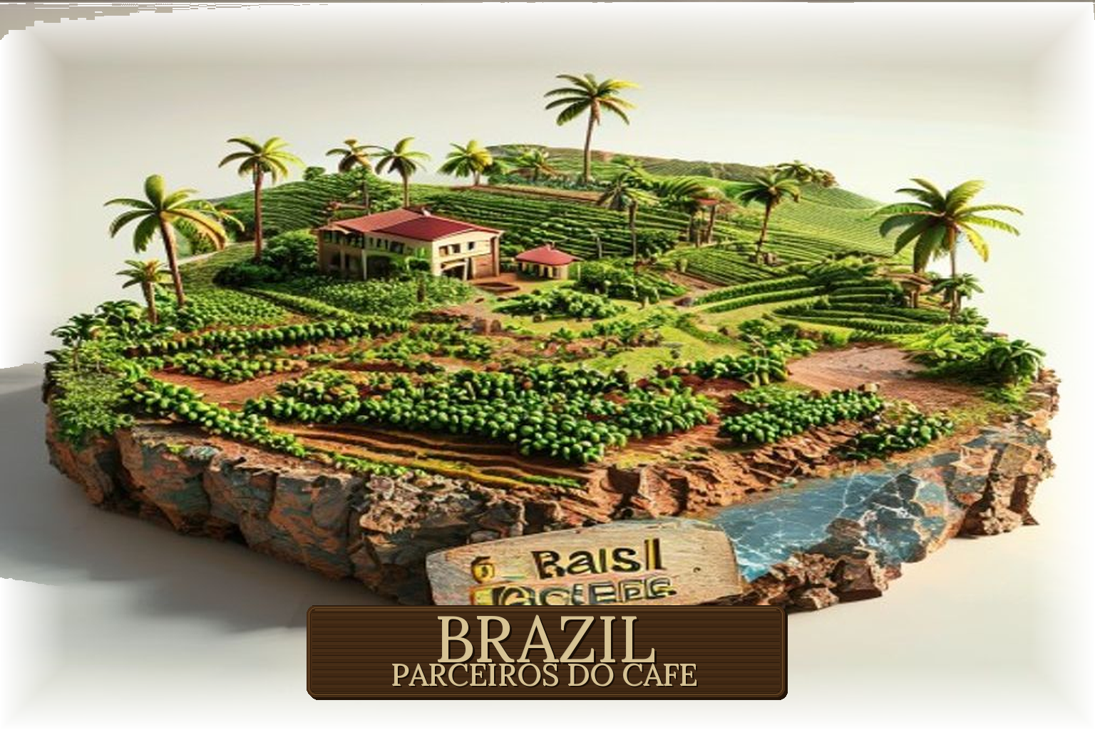 Map of Minas Gerais, Brazil