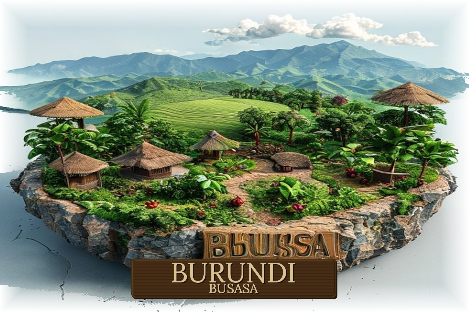 Map of Gashoho, Burundi
